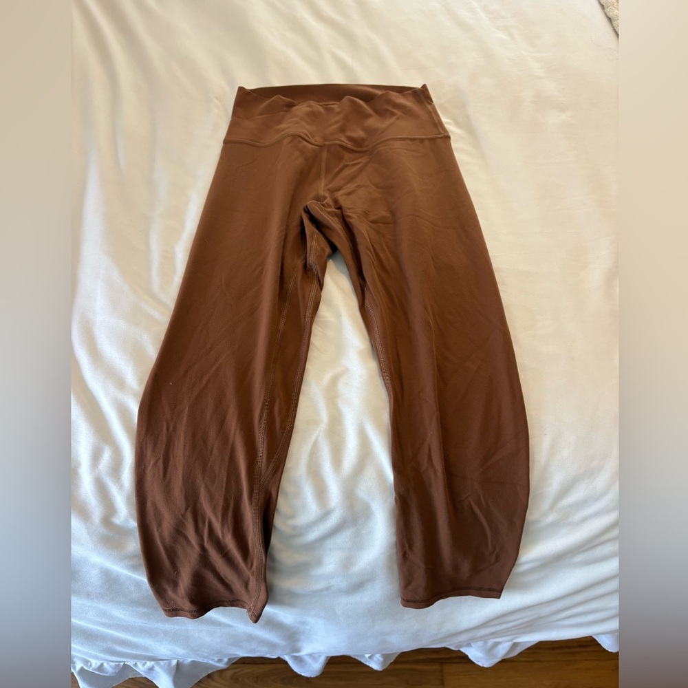 Brown leggings
